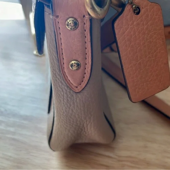 RARE Coach colorblock floral Jade crossbody - Picture 7 of 16